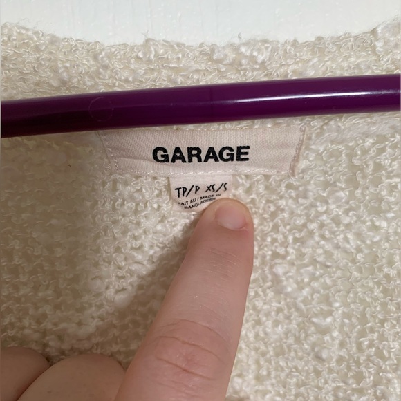 Garage Women’s White Lightweight Cardigan - Small - Picture 3 of 6